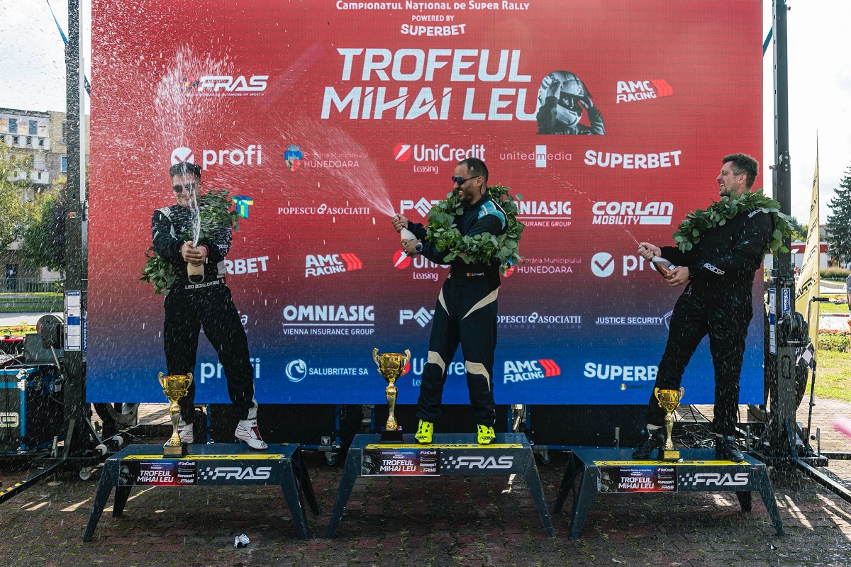 Super Rally: Dragoș Savloschi a câștigat prima ediție a Trofeului Mihai Leu